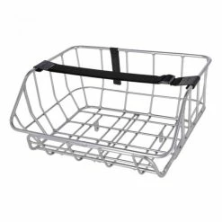 Basil Fahrradkorb Portland Chrom 43x36x22 Cm