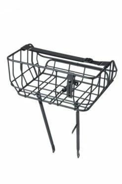 Basil Fahrradkorb Portland Matt Schwarz 43x36x22 Cm