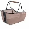 Basil Fahrradkorb Cento Tec Fiber Nordlicht MIK Sand Braun 46x34x25,5 Cm -Gepäckträger Verkaufsladen ID 172178 orig 600x600