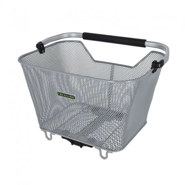 Racktime System Korb Baskit Deluxe 2.0 Silber 45x33x30 Cm 3 Racktime System Korb Baskit Deluxe 2.0 Silber 45x33x30 Cm