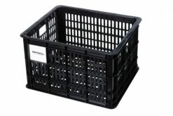 Basil Fahrradkasten Crate M MIK Schwarz 45x35x25 Cm
