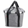 KLICKfix Fahrradkorb Fahrradtasche Bikebasket Reisenthel Twist Silver 28x26x35 Cm -Gepäckträger Verkaufsladen ID 175865 orig 600x600