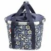 KLICKfix Fahrradkorb Fahrradtasche Bikebasket Reisenthel Floral 1 28x26x35 Cm