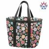 KLICKfix Fahrradkorb Iso Basket Bag Happyflowers 26x24x34 Cm