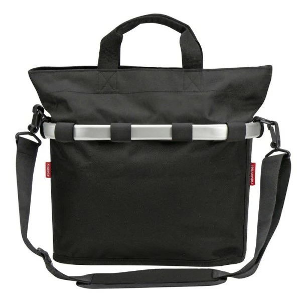 KLICKfix City-Tasche Bikebasket Oval Reisenthel Schwarz 17,5x31x34 Cm 3 KLICKfix City-Tasche Bikebasket Oval Reisenthel Schwarz 17,5x31x34 Cm