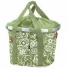KLICKfix Fahrradkorb Fahrradtasche Bikebasket Reisenthel Fleurgreen 28x26x35 Cm -Gepäckträger Verkaufsladen ID 178630 orig 600x600