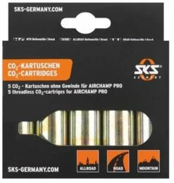 Ersatzkartusche SKS Airchamp Pro 5 Kartuschen Auf Karte Ohne Gewinde