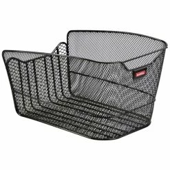 KLICKfix Hinterradkorb Citymax Fix Schwarz 41x30x24,5 Cm
