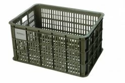 Basil Fahrradkasten Crate L Moss Green 49,8x29x26,5 Cm