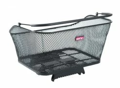 Unix Fahrradkorb Fabiano Topklip Schwarz 41x30x21 Cm