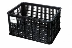 Basil Transportkorb Crate L Schwarz 50x36x27 Cm
