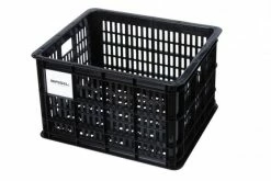 Basil Transportkorb Crate M 29,5 Liter Schwarz 45x35x25 Cm